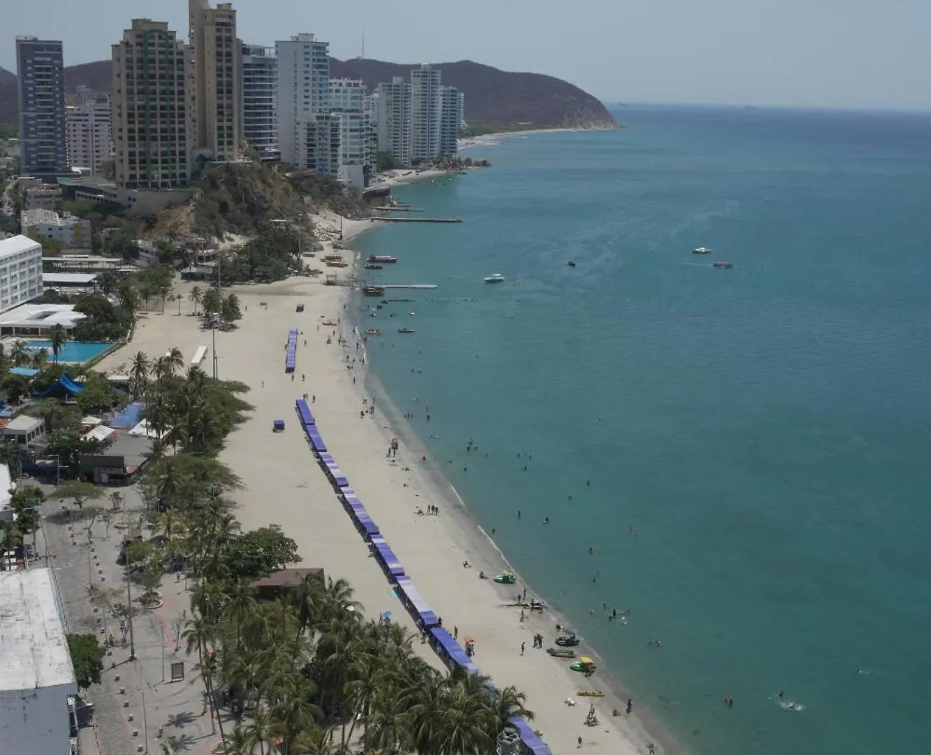 Apartamento Frente Al Mar En El Rodadero Санта-Марта Колумбия